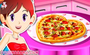 Pizza de San Valentin